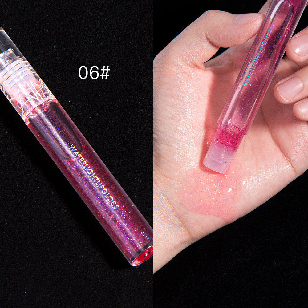 Non-Fading Glass Lip Mirror Glossy Lip Glaze